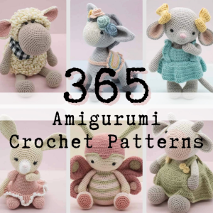 Complete 365 Amigurumi Crochet Patterns eBook Bundle