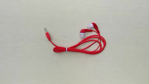 HF Headset Handsfree HP MP3 Music Angel Non Mic Earphone Super Bass Handsfree Kabel Stereo Jack 3.5mm Murah