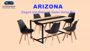 Homemaker Furniture  Arizona 1 + 6 Seater Dining Set