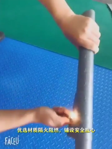 1 PCS (0.9Meter.x1Meter) PVC Moisture Proof Waterproof Floor Mat Gym Swimming Pool Restaurant Floor Anti Slip Decoration