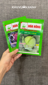 Hạt giống Bắp cải xanh Bắp cải tím gói 0.5gr - 1gr trồng quanh năm