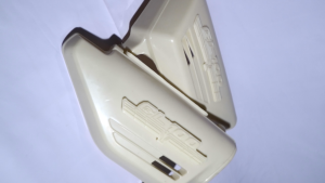 Box Aki Honda GL 100 Bahan Gading Bok Accu Tepong Cepek Import Detail Original Gading