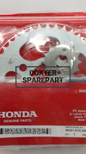 KYE PAKET GIR SET + RANTAI RODA MEGA PRO / VERZA / CB150 R LAMA / CBR 150 R LAMA / GEAR / GIR / GER
