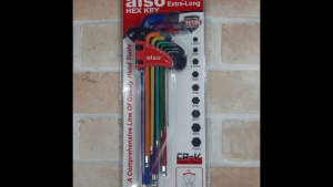 ราคาถูก ALSO ประแจหกเหลี่ยมหัวบอลขนาดยาวพิเศษ 9 ตัวชุด(มิล)