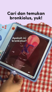 [Mizan] Buku Cahaya: Mengenal Hewan Antariksa Tubuh Ciptaan Allah - Moonlight Boardbook Anak