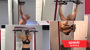 SPEEDS Pull Up Bar/Iron Gym /chin up / Bar Door Alat Fitness Multi Grip 013-6