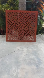 Tấm Chắn Khói Bàn Thờ Vách Ngăn 60x60cm Chữ Vạn