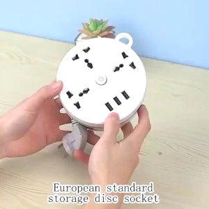 Circle Port 5 Port 3 USB Stop Kontak Colokan Kabel Sambungan Kabel Extension USB Port.