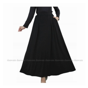 Rok Wanita Panjang Bahan Jersey By Daawam