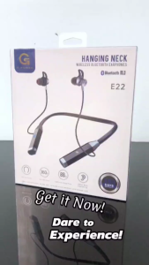 G-POWER E22 Neckband Wireless Bluetooth Earphone Sport Headset Bluetooth Hanging Neck Wireless Bluetooth Earphone