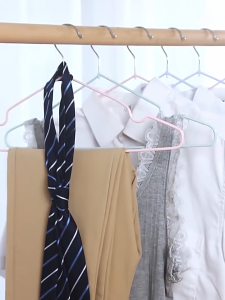 PVC Coated Metal Hanger - Multifunctional Non-Slip Lightweight & Durable for Adults & Kids