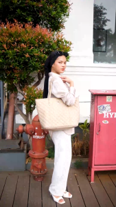 HONYAN Tas Wanita Model Korea Terbaru - Wendy Tote Bag