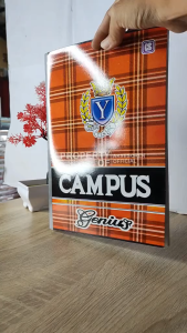 BUKU TULIS GENIUS CAMPUS [1 PACK/6 BUKU/42 LEMBAR] / BUKU CATATAN PELAJARAN / BUKU TULIS BOXY GENIUS NOTEBOOKS / BUKU KAMPUS 1 PAK / PERENGKAPAN SEKOLAH