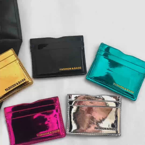 WEIYI #9116 Dompet Kartu Wanita Bahan Glossy Model Terbaru