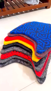 Karpet Sepeda Listrik Uwinfly T80 Model Bihun Alas Pijakan Kaki Anti Slip Bahan PVC Coil Mat