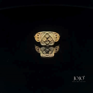 N1238 Nhẫn nữ thiết kế kim tiền trẻ trung cao cấp JOJO