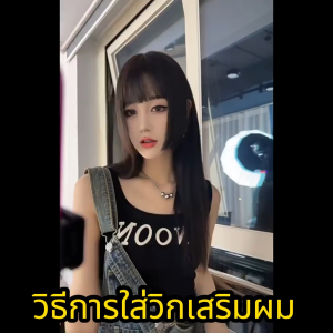 แผ่นเสริมผม ฮิเมะคัท แฮร์พีชเสริมผมหนา แฮร์พีชฮิเมะคัท ยาว25cm ไหมทนความร้อน RenKin&Pursue