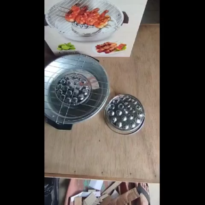 Grill Penghangat Roti Stainless Steel Multifungsi untuk Kompor Gas