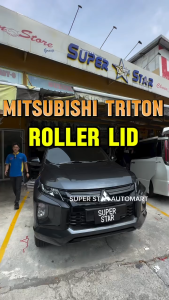 MITSUBISHI TRITON 2016-2024 MANUAL ROLLER SHUTTER / ROLLER LID