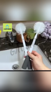 CJH SHOP 1pcs Five-in-One Lazy Silicone Cup Brush Baby Bottle Brush Cleaning Appliance Long Handle Cup Brush360Degree Rotation Folding Bruch Head