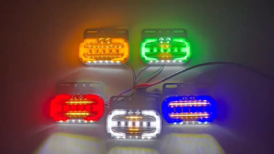 ไฟราวข้างรถบรรทุก ไฟติดข้างรถ กันน้ำ รองรับระบบไฟ 12v-24v (รุ่นเคียว)