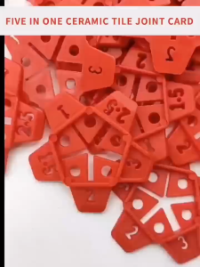 Jiangjiangle multifunctional manufacturer direct sales pentagonal tile leveling machine positioning beautiful joint leveling machine gap card base