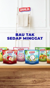 DAHLIA Air Freshener All In One Teh Keraton | Cendana - Pengharum Ruangan 75gr