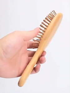 Bamboo Comb Wooden Paddle Massage Brush Air Cushion Comb Salon Comb
