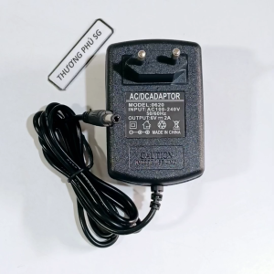Nguồn Adapter DC 6V - 2A / Đầu cắm 5.5mm x 2.1mm
