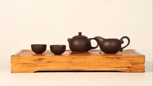 Meja Chines Tea Set Tray Pot Cangkir Teko Teh Cina Lukis