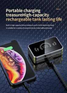 TWS S20 Wireless Earphone HiFi Stereo Fingerprint Touchscreen Headset Bluetooth Earphone Bluetooth Headphone Wireless Have Three Digital True Display Bisa Untuk Olahraga