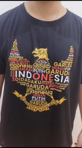 KAOS TSHIRT BAJU DISTRO GARUDA INDONESIA