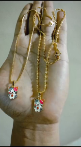 kalung anak liontin karakter cantik awet dan tahan lama anti luntur titanium