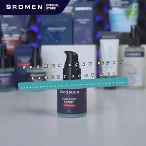 BROMEN Skincare Men Acne Spot Gel - Acne Fight Expert Spot Treatment Gel - Obat Totol Jerawat