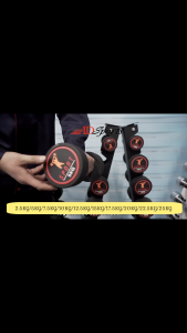 ADSports 2.5KG/5KG/7.5KG/10KG/12.5KG/15KG/17.5KG/20KG/22.5KG/25KG Round Head Dumbbell Rubber Coated Wt Iron Cast Dumbbel