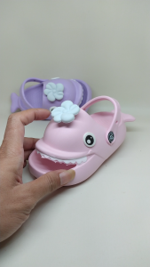 Sendal Anak Viral Tali Belakang Sandal Anak Perempuan Motif Ikan Lumba Lumba Sendal Anak Karet