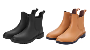 Fashion Womens Rain Boots(Bota) Short Ankle Rain Boots Rubber Booties Outdoor Non-slip Rain Boots HEIM