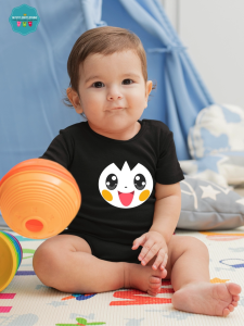 Baby Character Onesies with Name Back Print - Pokemon-Emolga
