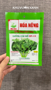 Hạt giống rau Cải Rổ (Cải làn) gói 5gr trồng quanh năm siêu năng suất