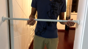 ดส่งจากกรุงเทพ ราวผ้าม่าน ยืดหดปรับระดับได้ราวม่านอาบน้ำ ราวเสริม Retractable curtain rod ราวแขวนผ้าม่าน  อเนกประสงค์ สําหรับห้องนอน บ้าน