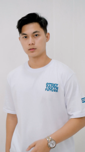 Otsky Kaos Pria Oversize Youth Future X MR2302 Polos Pendek