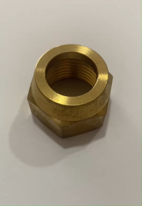 แฟร์นัท ทองเหลือง แบบหนา ขนาด 3/8"