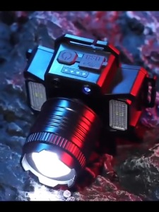 F-T51 Senter Lampu Kepada Headlamp LED Rechargeable 5000 Lumen