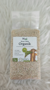 Beras COKLAT Organik 1KG - Beras Cokelat Pulen Sehat Alami untuk MPASI / Diabetes / Diet/ Asam Lambung dr Zaidul Akbar by MenuPangan