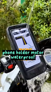 HM-18 Holder Hp Stang Motor Sepeda Waterproof Magnetic 360 Universal