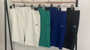 JL Golf Clothing Mens Shorts Summer Breathable Sports Pants Stretch Golf Fashion Five-Point Ball Pants 23011