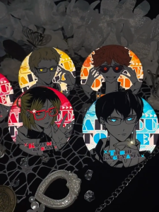 Haikyuu!! Reflective badges Shoyo Hinata Tobio Kageyama Kei Tsukishima Kozume Kenma Tetsurou kuroo Homo badge brooch Tinplate goods Itabag decoration Fan collection merchandise A gift for a friend