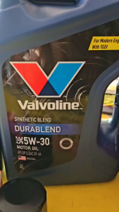 ชุดเปลี่ยนถ่าย Toyota วีออส / อัลตีส เบนซิน น้ำมันเครื่อง Valvoline ดูราเบลน 5W-30 4+1L + น้ำมันเกียร์ Valvoline ATF Maxlife 3ขวด + กรองเครื่อง AE101 แท้ 1 ลูก