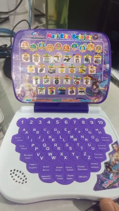 Mainan Laptop Layar Alat Bantu Belajar 4 Bahasa Layar