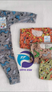 Baju Bayi Laki-laki Motif Animal Litany Premium